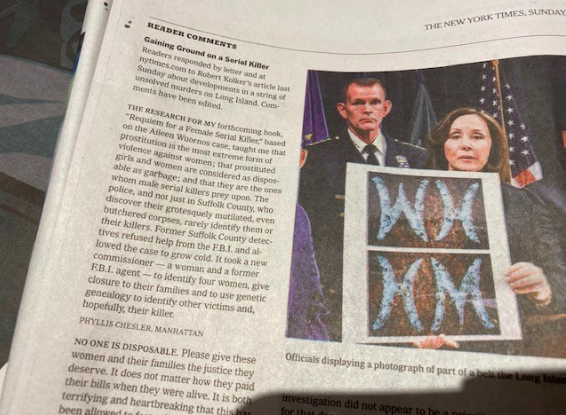 Letter to the Editor - NYT